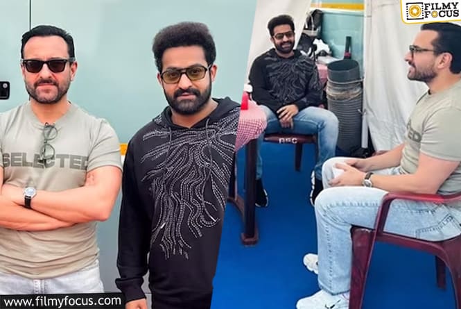 NTR 30 के सेट पर दिखे सैफ अली खान